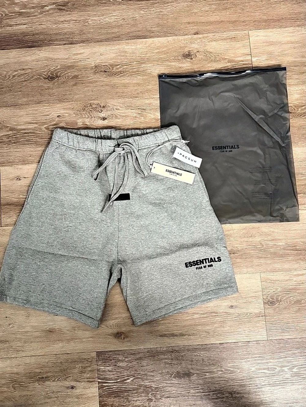 Fear of God Essentials Classic Sweatshort Gray Fleece Shorts